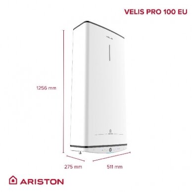 Ariston vandens šildytuvas VELIS PRO 100 EU 80 l. 3