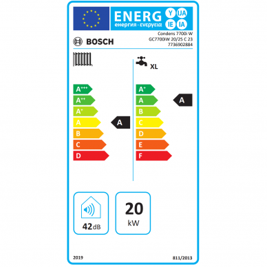 Bosch Condens GC 7700iW 20/25C 3,4-20,8kW 2