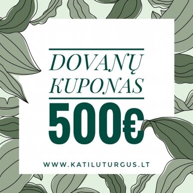 Dovanų kuponas 500 €