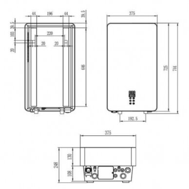 Elektrikatel Teknix ESPRO 18kW integreeritud WiFi 3