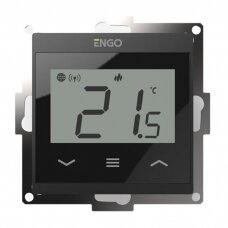 ENGO E55-B Wi-Fi termostatas tinkamas jungiklio rėmeliui 55x55mm