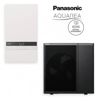 Panasonic Aquarea šilumos siurblys Bi-Bloc 9kW R290