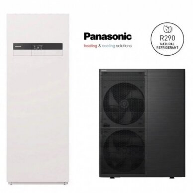 Panasonic Aquarea T-CAP õhk-vesi soojuspumb All-In-One 12kW R290 1