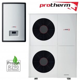 Protherm GeniaAir Mono šilumos siurblys 10kW R290 su hidraulikos stotimi