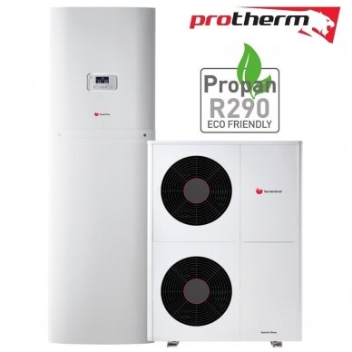 Protherm GeniaAir Mono šilumos siurblys 10kW R290 su hidraulikos bokštu