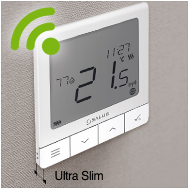 Salus Smart Home sistemos Quantum termoreguliatorius SQ610RF 2