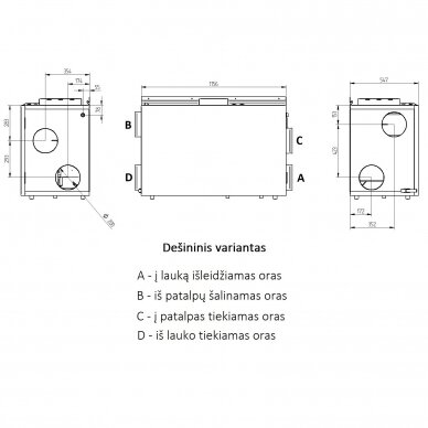 Wanas rekuperatorius ir drėkintuvas 2in1 Combo 430 Light 3